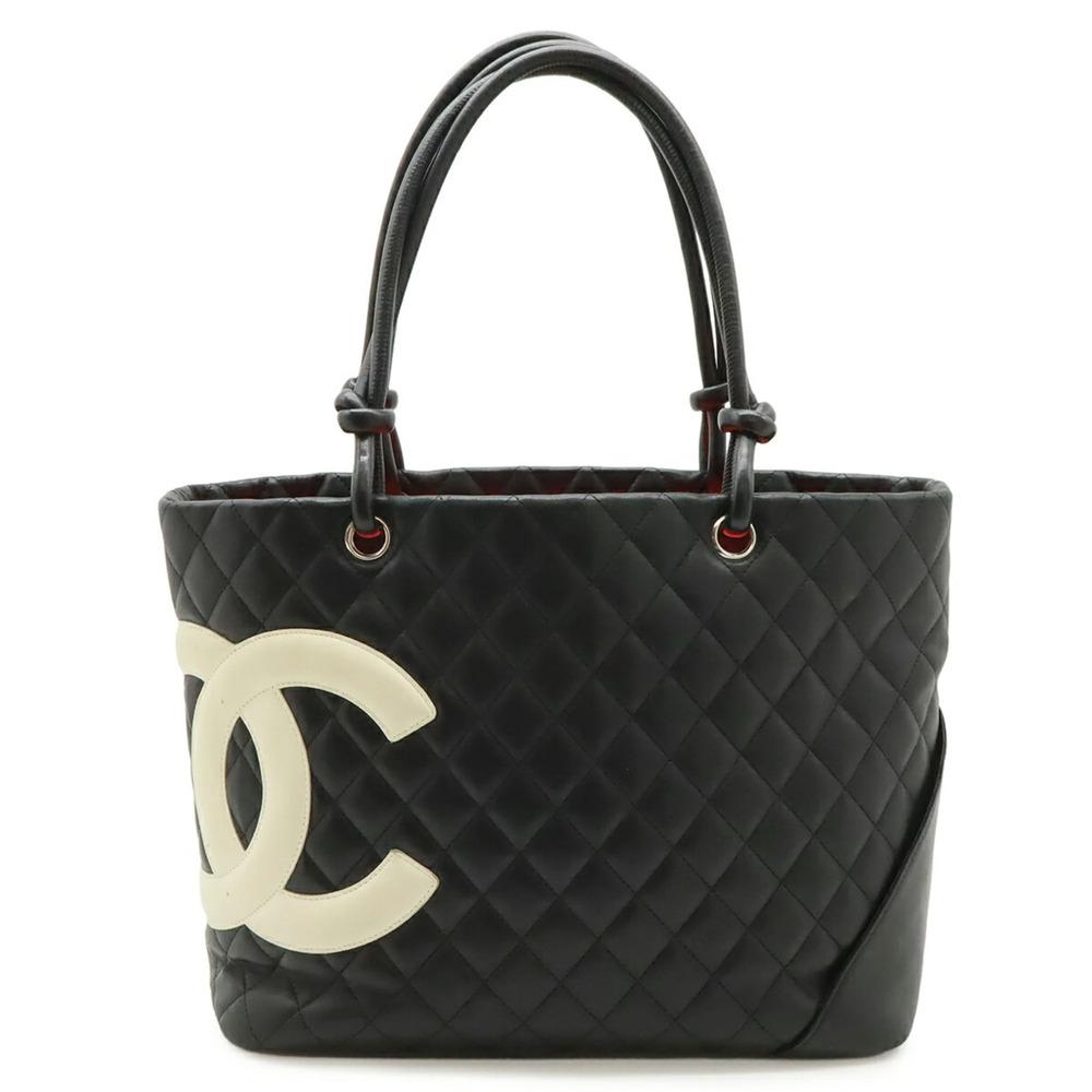 CHANEL Black Logo Shoulder Bag
